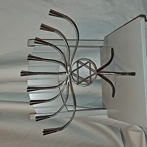 Vintage Hand Crafted Menorah